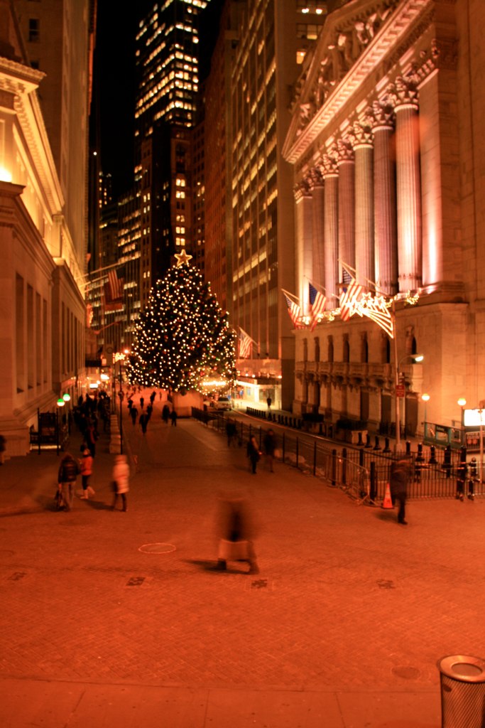 New York Stock Exchange Holiday Tree 2010