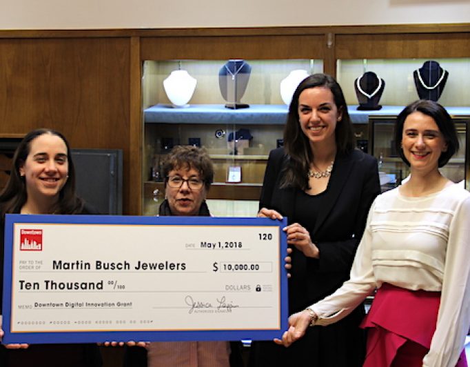 Martin Busch Jewelers Wins Downtown Alliance $10K Grant