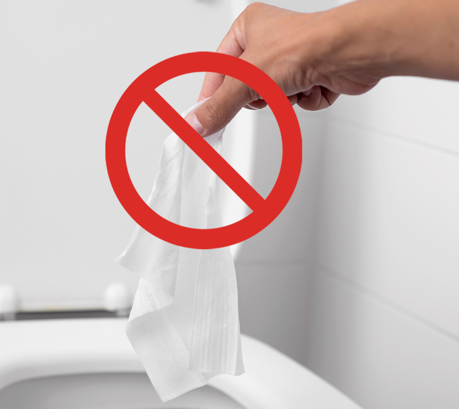 Repeat After Me: Do Not Flush Disinfectant Wipes Down The Toilet