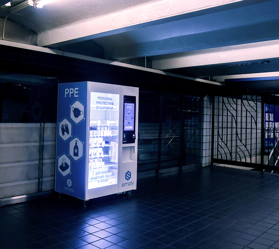 PPE Vending Machines Are Coming To Subway Stations