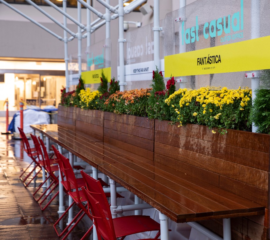 Outdoor Seating and Coworking Space Comes to Lower Manhattan