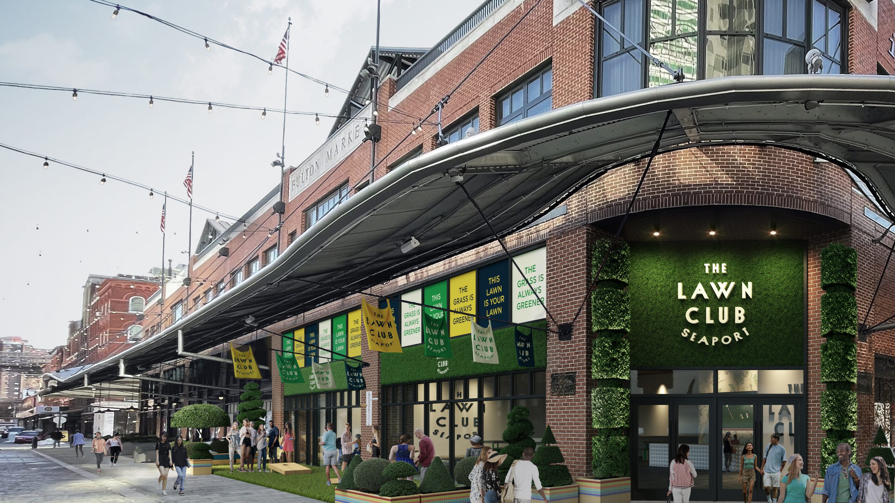 The Lawn Club Brings Bocce, Croquet And More To The Seaport