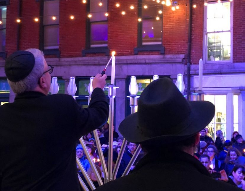 Ring In The Festival Of Lights At The Seaport’s Hanukkah Menorah Lighting
