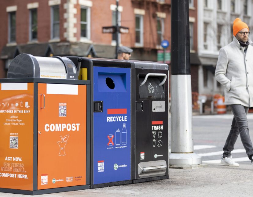 Lower Manhattan Launches NYC’s First Smartphone-Enabled Public Compost Program