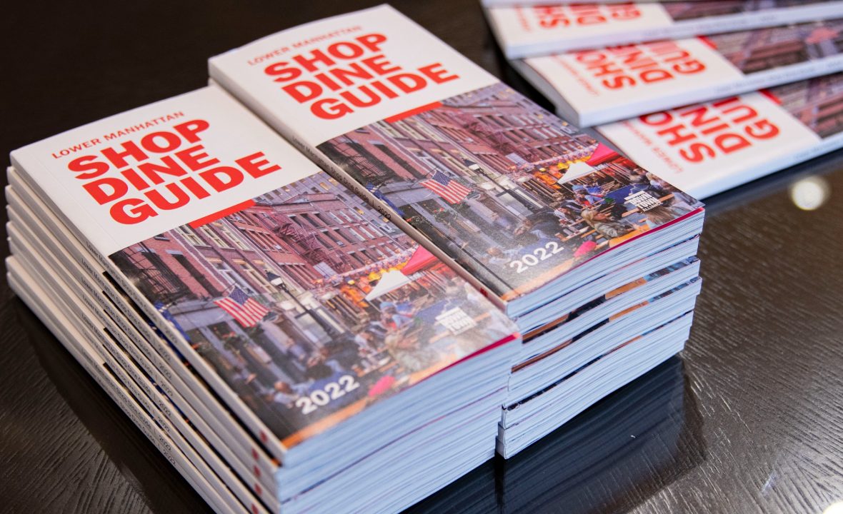 Hot Off the Presses! Get Your Free Copy of Lower Manhattan’s New Shop Dine Guide