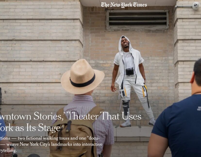 New York Times Spotlights “Downtown Stories”