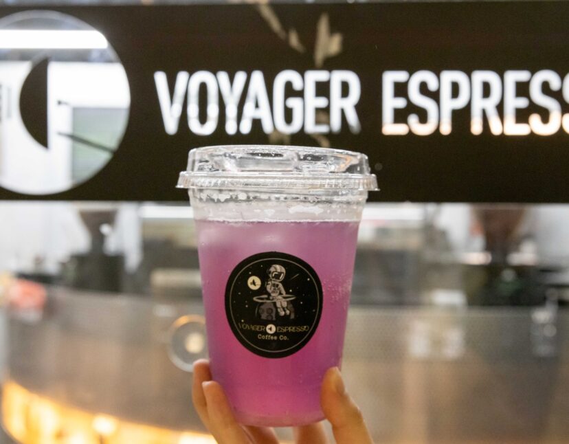 Recommendation: The Sparkling Lavender Lemonade at Voyager Espresso