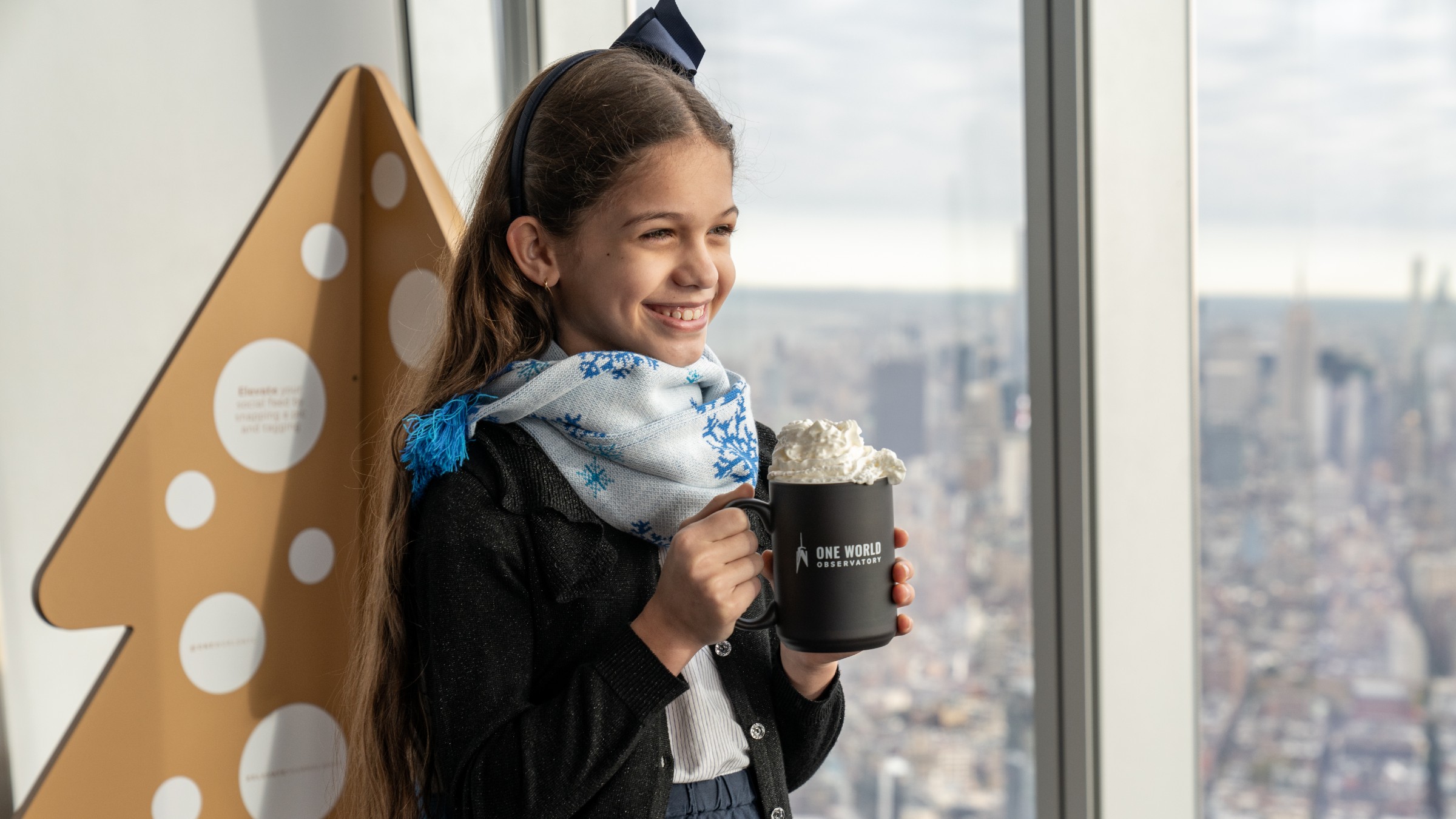 Santa’s Sleigh Is Coming Through One World Observatory’s Winter ONEderland