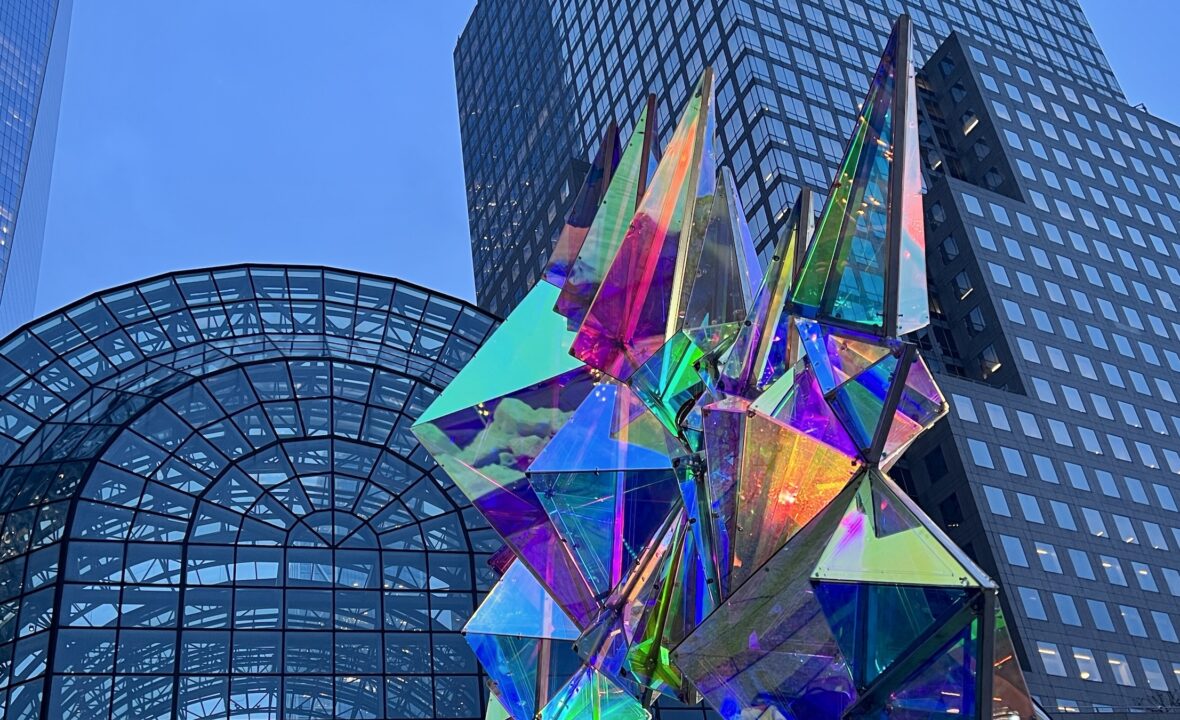 This Burning Man Sculpture Is Now on View at Brookfield Place