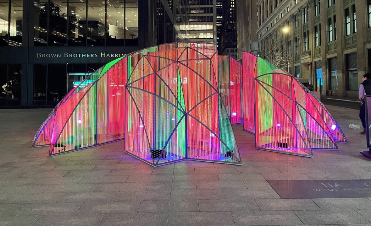 “Geo” Immerses Downtown in Color and Light