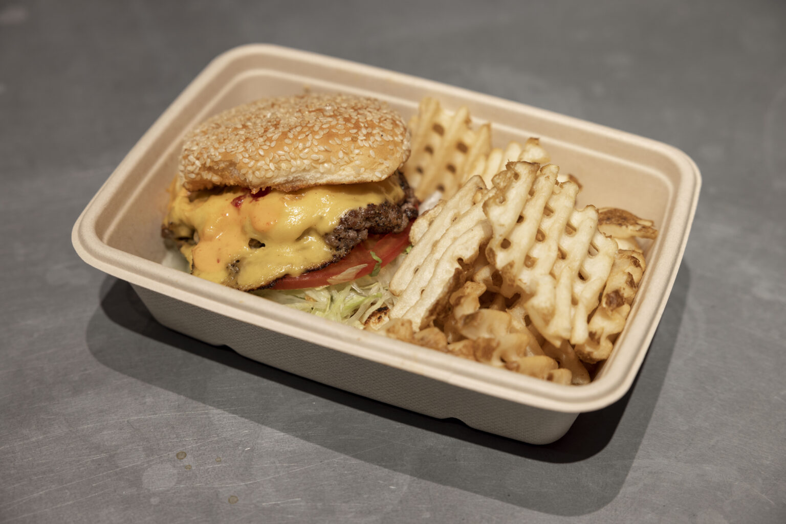 Tin Building's Double Yolk Has New Burger Menu for Lunchtime