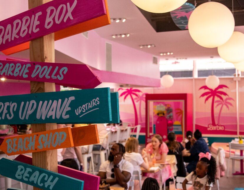 Inside the Malibu Barbie Cafe, the Hot Pink Hot Spot of the Summer