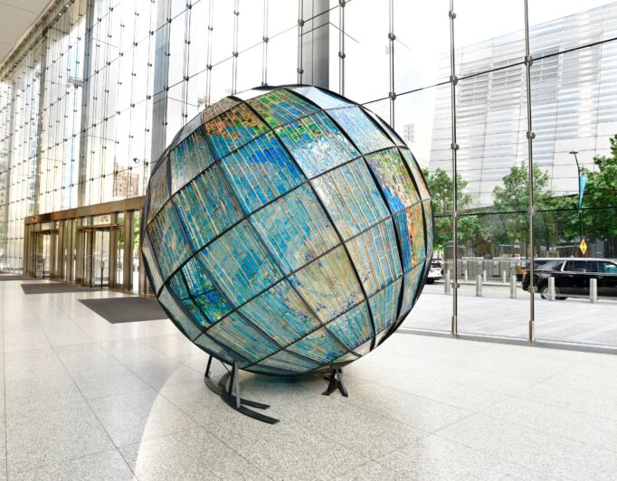 3 WTC Art Installation Highlights Plastic Waste in Climate Crisis