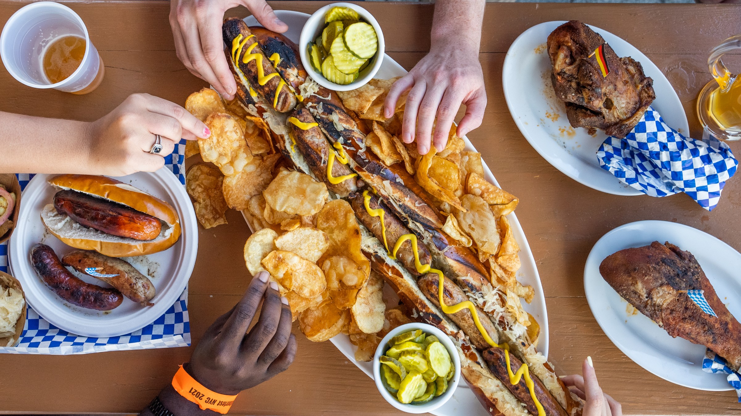 Oktoberfest Opens Up the Taps at Pier 15