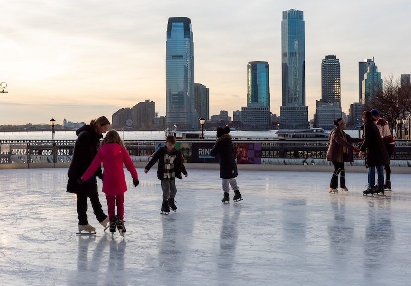 Take in Sweeping Views and Iconic Landmarks at These Downtown Skating Rinks 