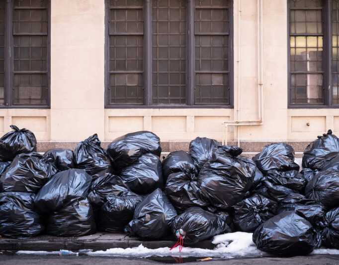 Note From DSNY: All Businesses Must Containerize Waste Starting March 1