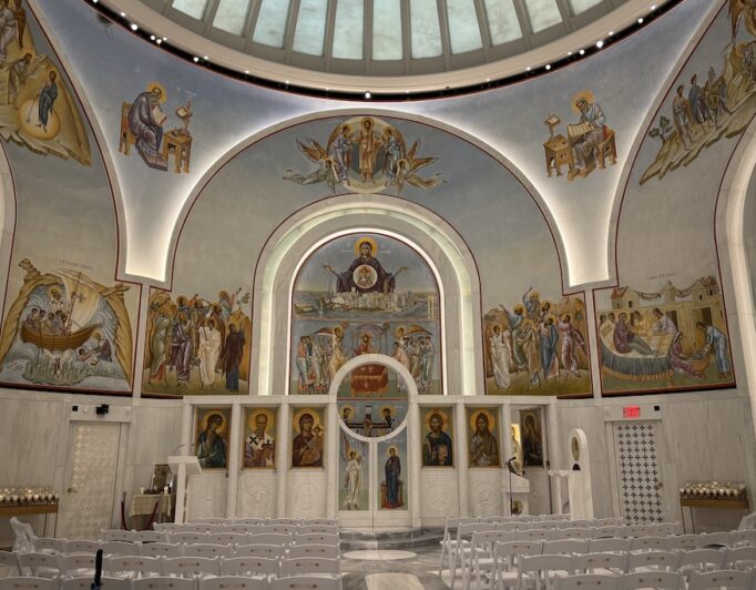 Inside Saint Nicholas Greek Orthodox Church, the WTC Campus’s Shining Jewel