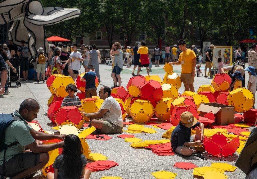 MoMath, More Math Problems at Fosun Plaza for NYC Math Festival on July 13