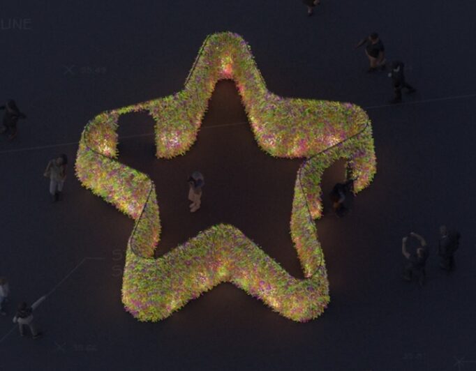 Public Art Installation “Star Light Star Bright” Coming to 140 Broadway