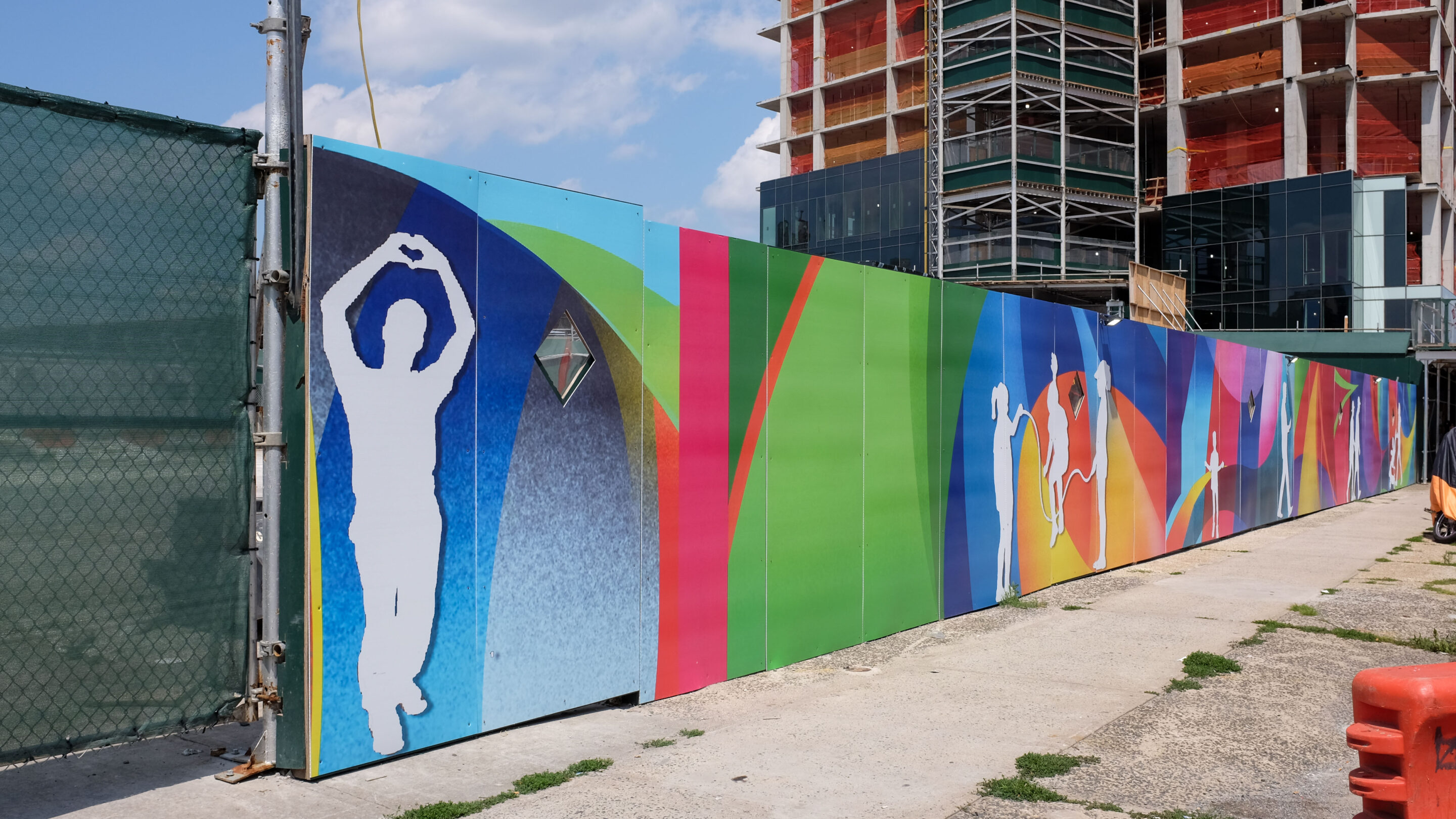 Downtown Alliance and ArtBridge Announce Program to Beautify Lower Manhattan’s Construction Fencing