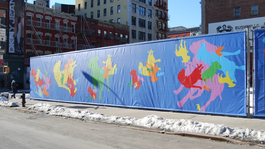 ReConstruction: Turning the Neighborhood’s Construction Zones Into a Walkable Art Gallery