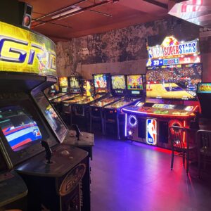 Manhattan’s Biggest Arcade and Bar Is Open Downtown