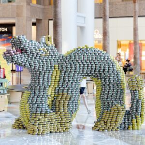 Canstruction Returns With Can-Made Labubus and Landmarks
