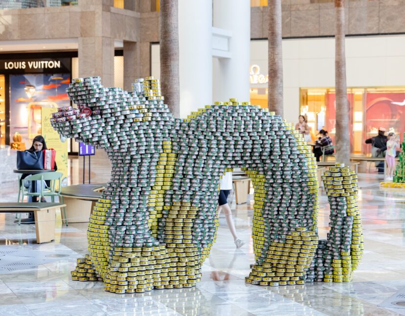 Canstruction Returns With Can-Made Labubus and Landmarks