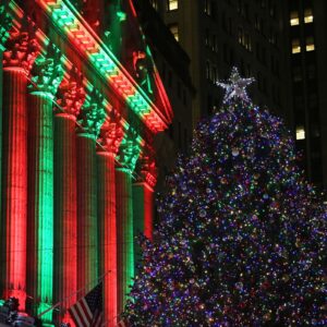 ‘Tis the Season for the NYSE Tree Lighting