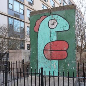How a Piece of the Berlin Wall Ended Up in Lower Manhattan