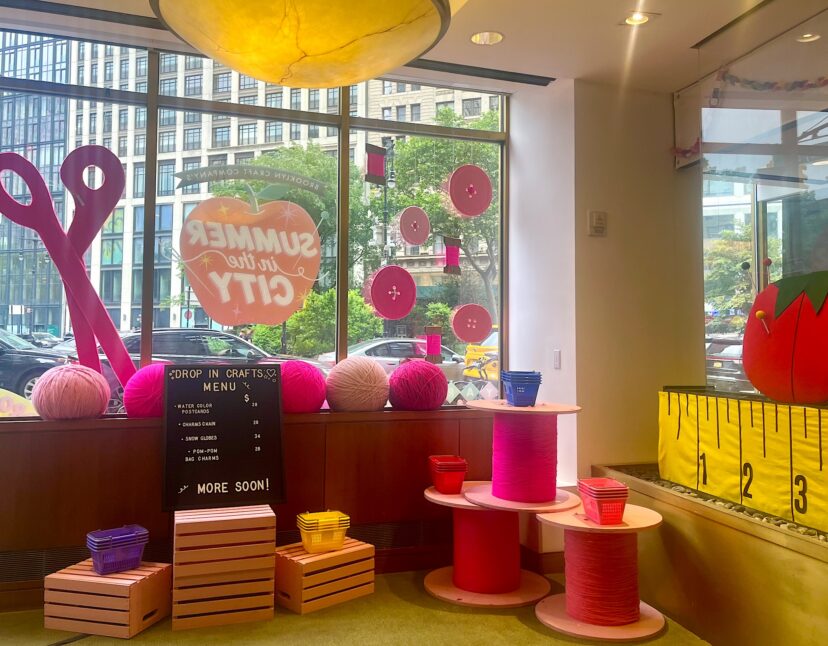 Learn to Knit, Crochet and Craft at Brooklyn Craft Company’s Broadway Pop-Up