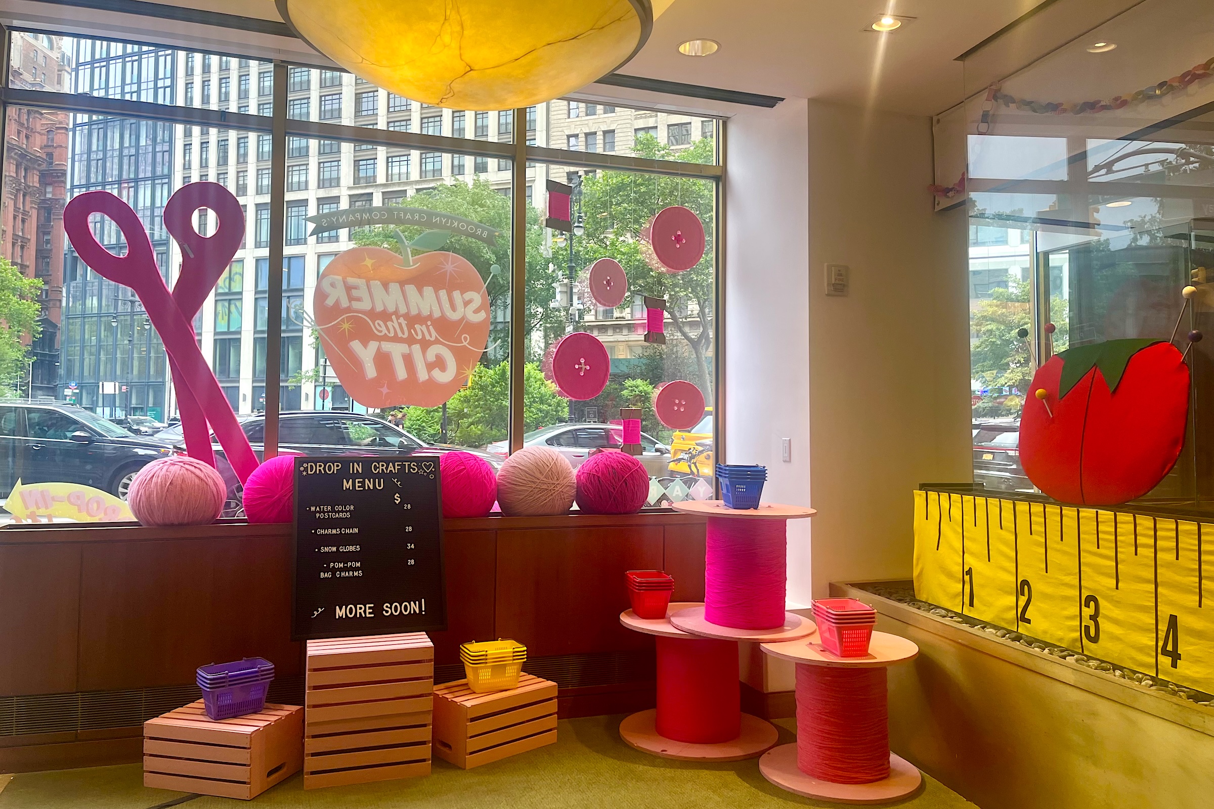 Learn to Knit, Crochet and Craft at Brooklyn Craft Company’s Broadway Pop-Up