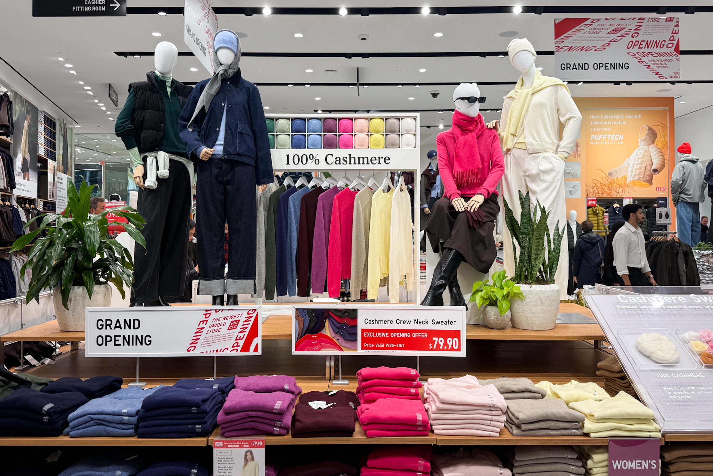It’s a Basics Wonderland at Uniqlo’s Massive New WTC Store